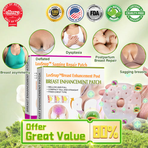 (Official Brand Store ) 🤰 LuvSnap™ 100% Natural Sagging Repair Patch or Breast Enhancement Patch