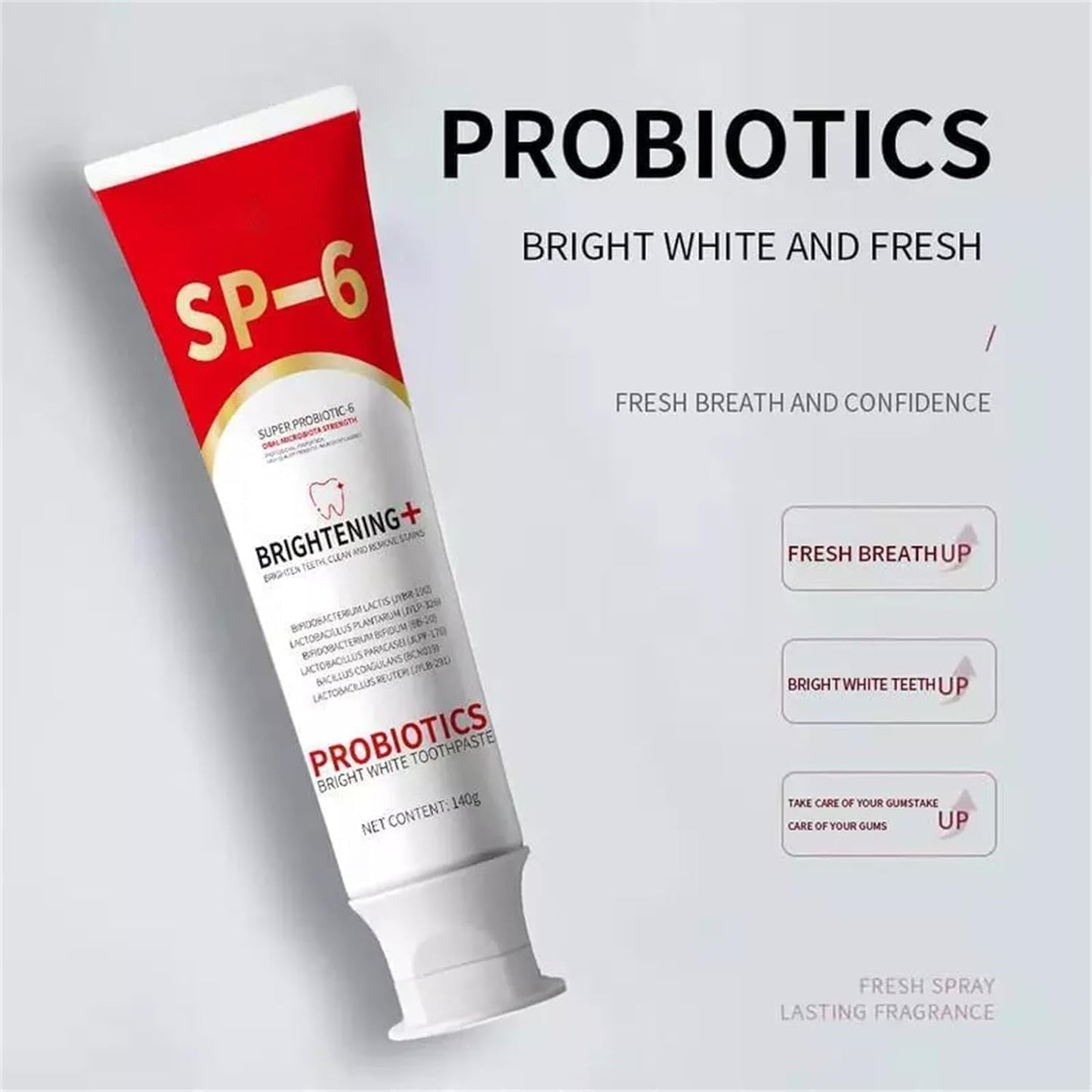 🔥Super Probiotic-6 Toothpaste with 6 Probiotics oalance Oral microbiota strength