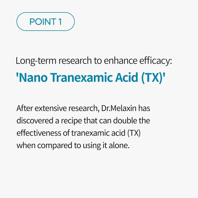 Dr. Malexin - TX Cream 50ml | Nano-sized Tranexamic Acid for Dark Spots & Hyperpigmentation