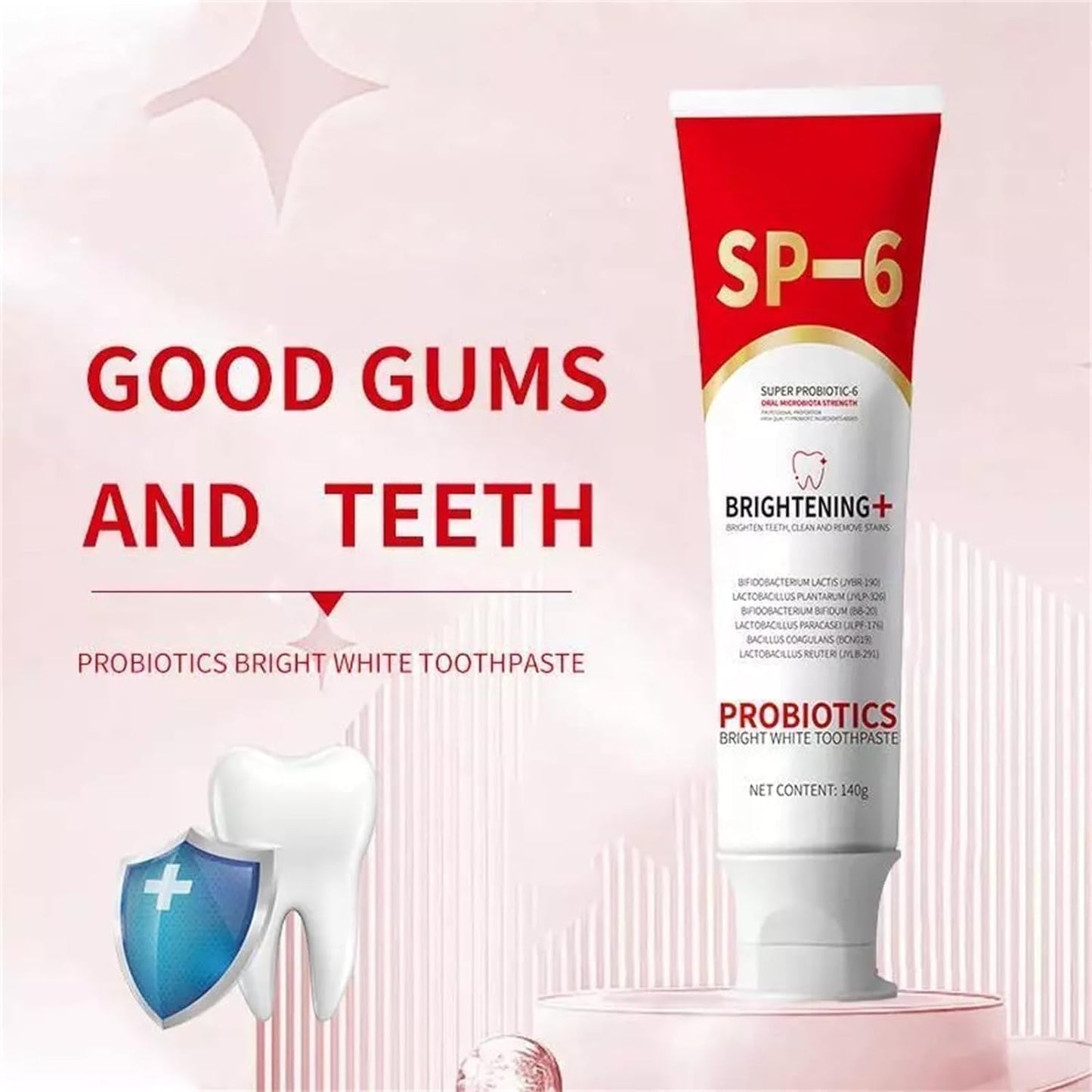 🔥Super Probiotic-6 Toothpaste with 6 Probiotics oalance Oral microbiota strength