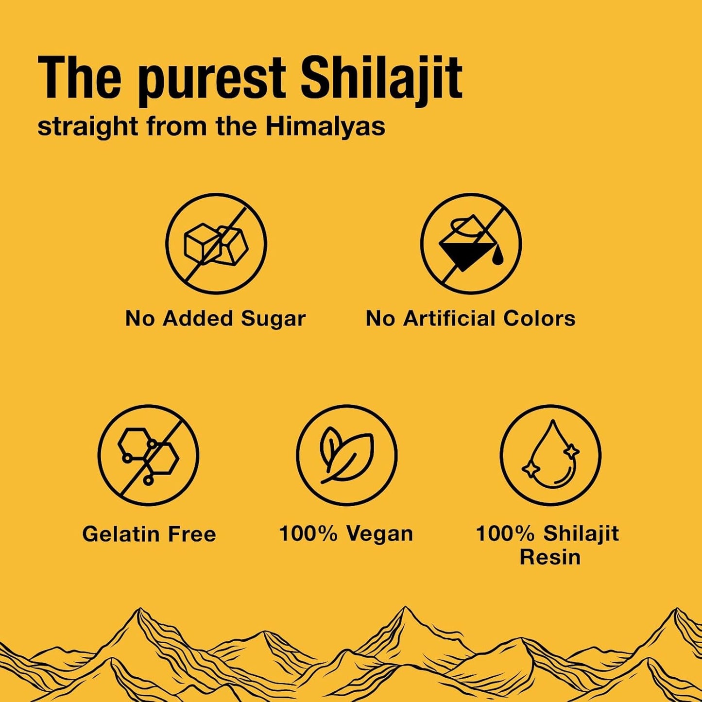 🔥Pure Himalayan Shilajit Gummies Gold