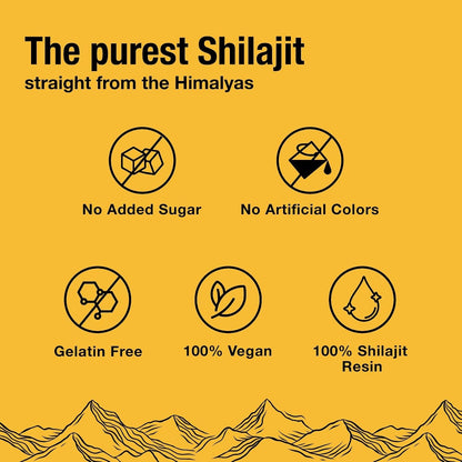 🔥Pure Himalayan Shilajit Gummies Gold