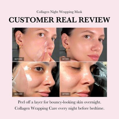 Collagen Night Mask – Firming & Hydrating, Reduces Sagging & Dullness