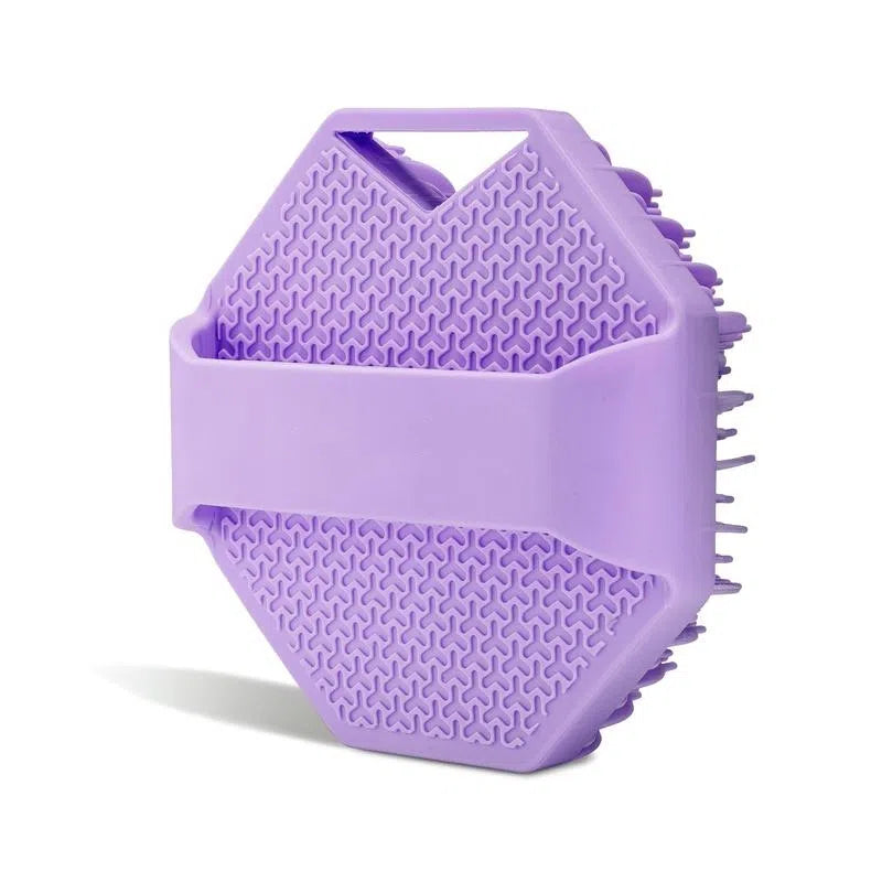 Antibacterial Silicone Body Scrubber – Exfoliating Shower & Bath Brush for Sensitive Skin