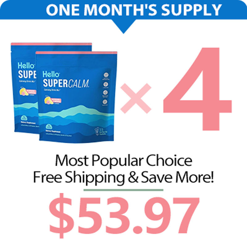 🔥 Top 50% off，Limited-Time Discount ⏳Calming Drink Mix | Supports healthy cortisol levels🌿 | Supplements for Relaxation💆‍♀️ & Focus ✨| 15 Ct